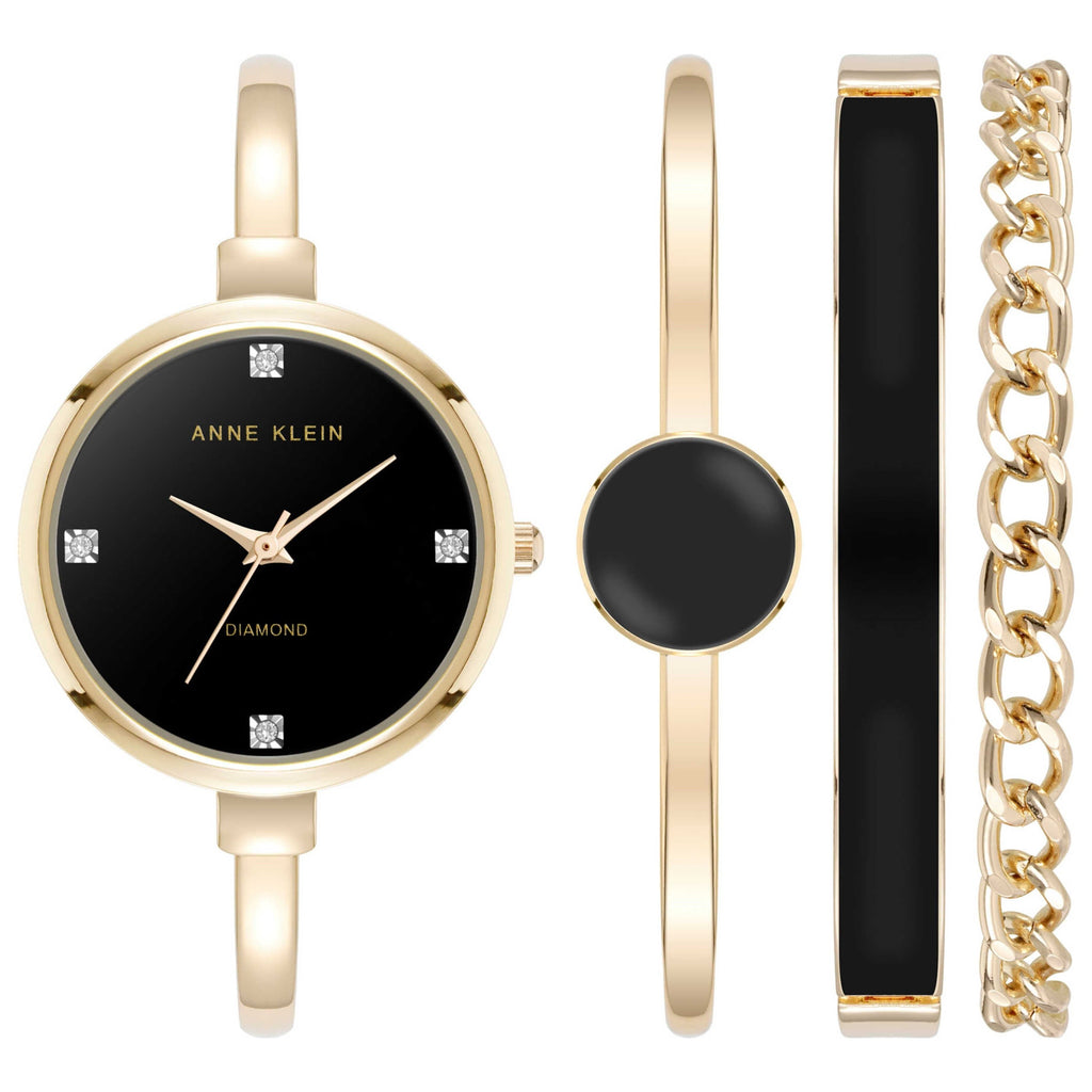 Anne Klein Women's AK-5142BKST