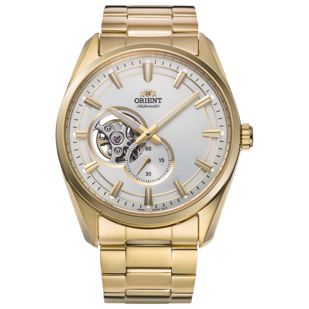 Orient Contemporary Small Seconds Semi Skeleton Men's Watch RA-AR0007S
