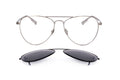 Kris Van Assche by Linda Farrow Men's Titanium Sunglasses