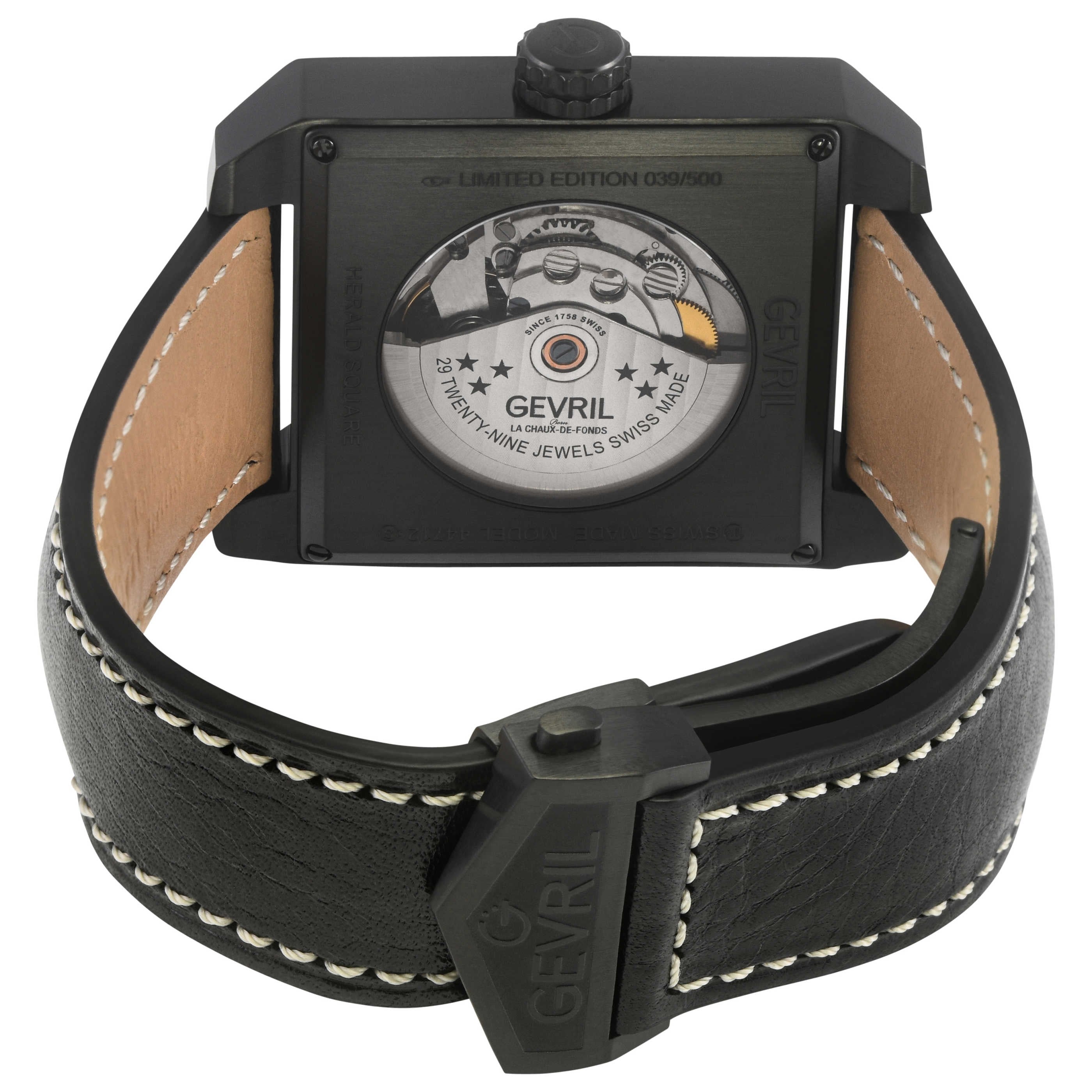 Gevril Herald Square Men's Watch 44712