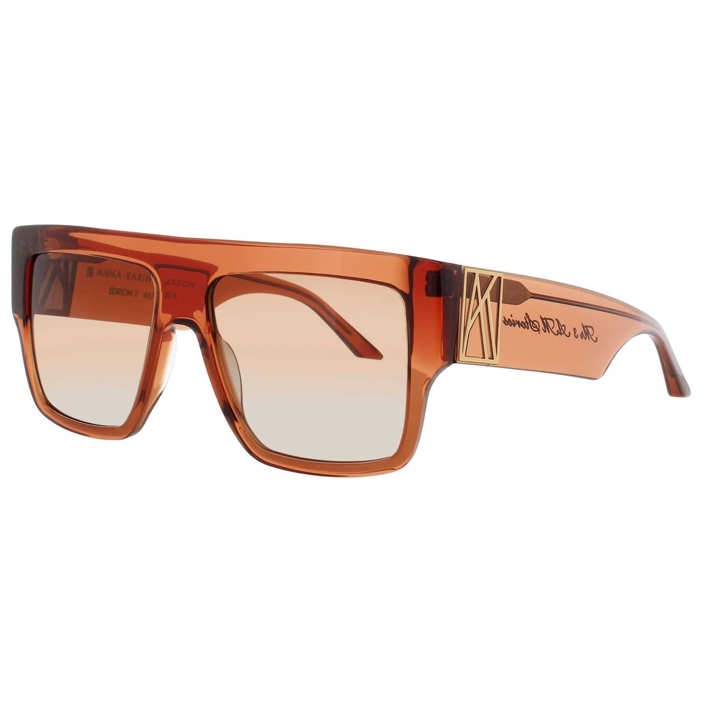 Anna-Karin Karlsson Women's Sunglasses AKK-MR-3AM-STORIES-FUDGE-GOLD