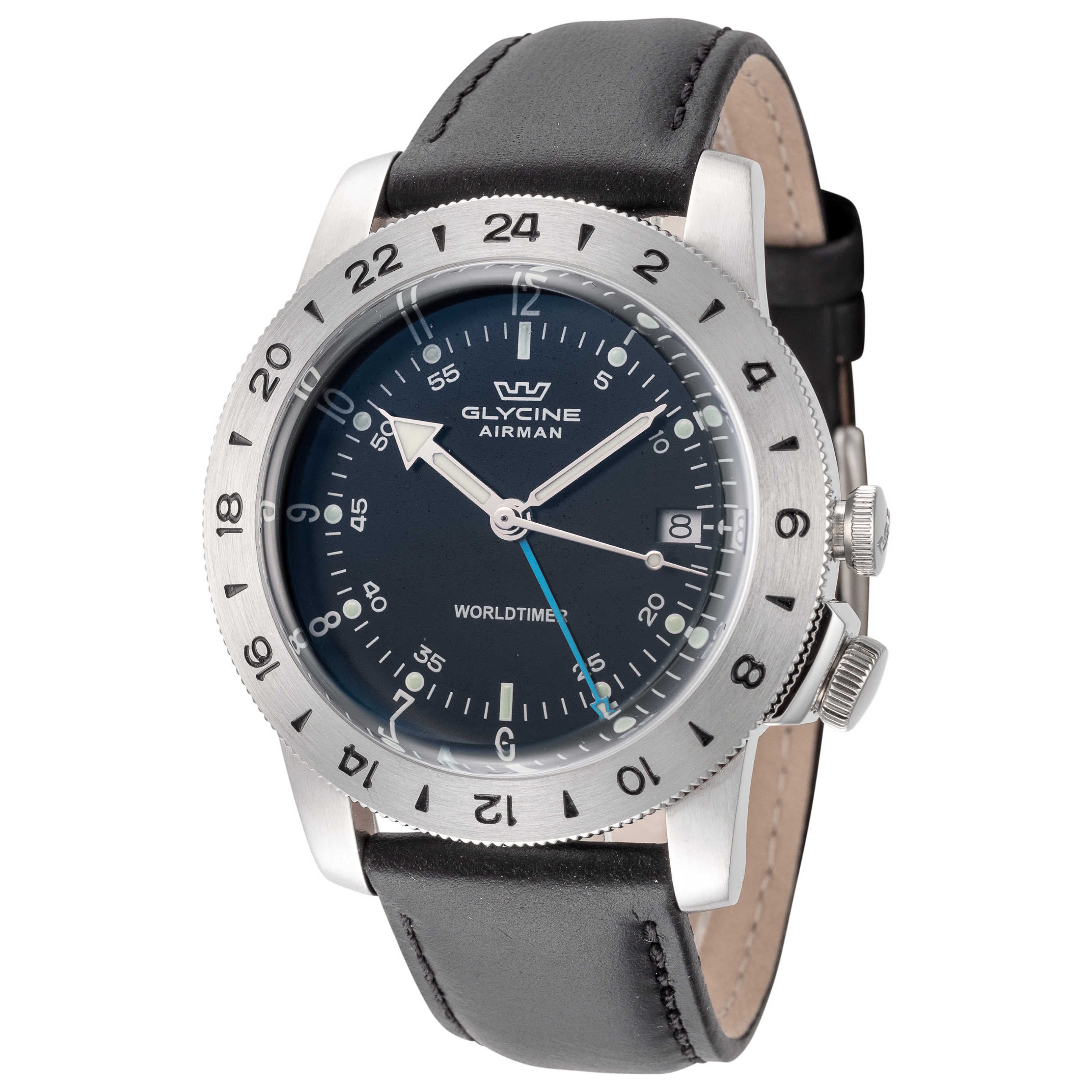 Glycine Airman Worldtimer GMT Men's Watch GL1048