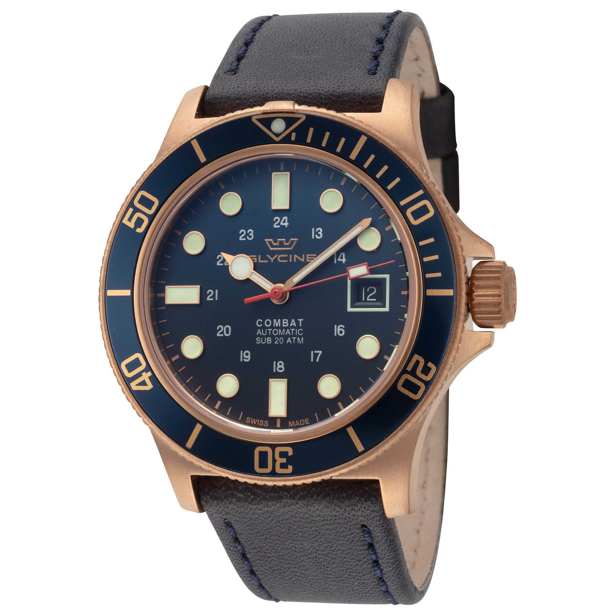 Glycine Combat Sub Bronze Men's Watch GL0374