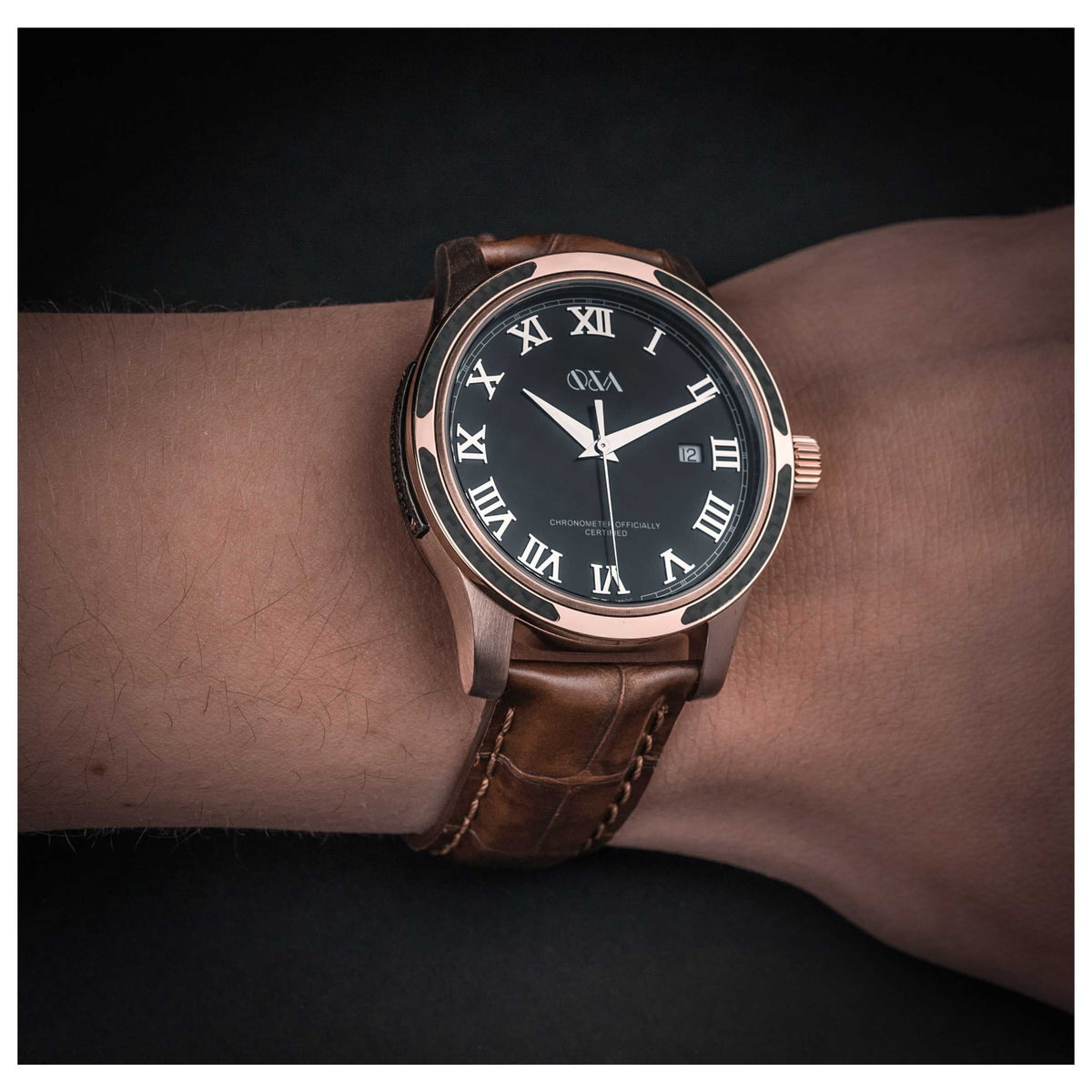Q&A Men's Watch MGMA-BRNZ