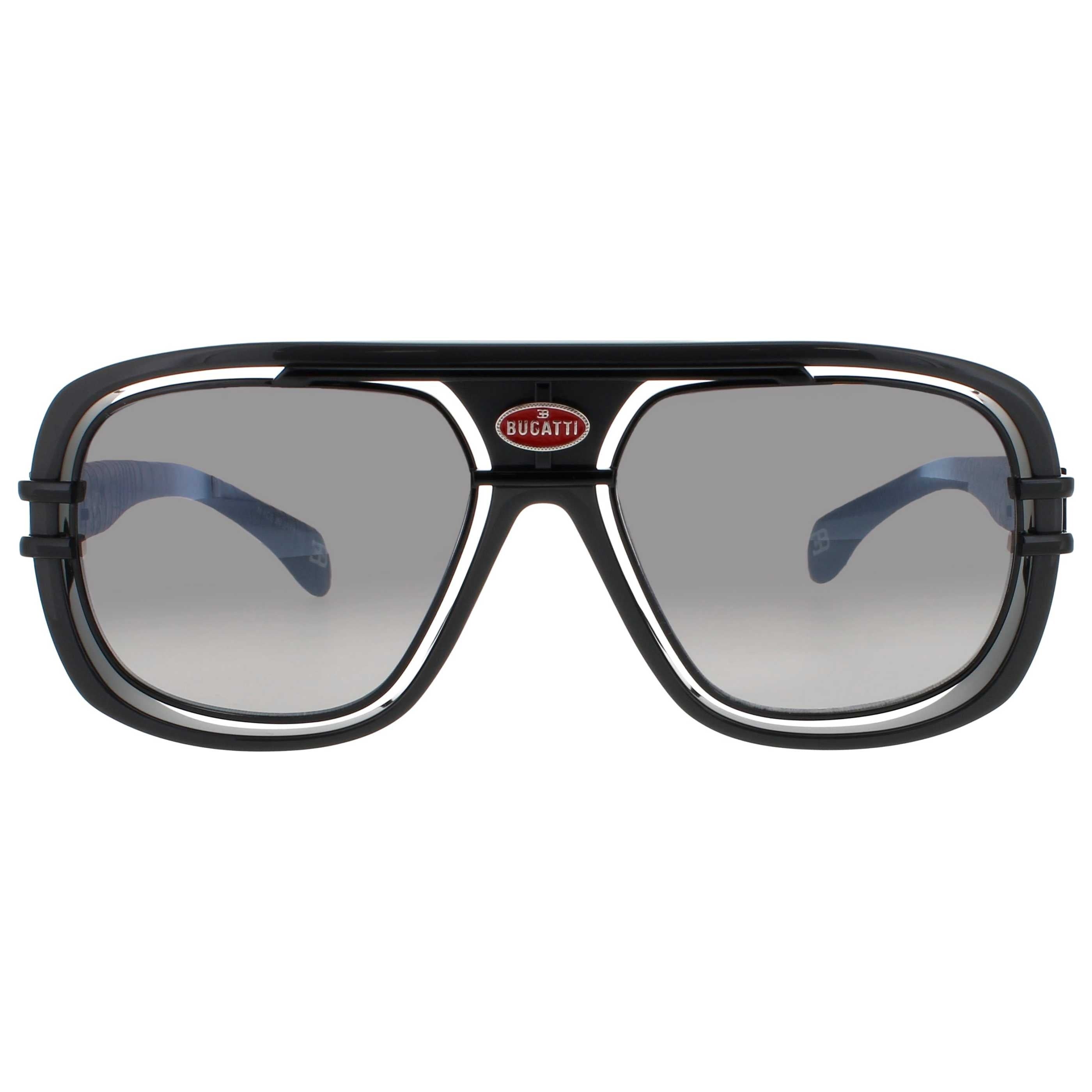 Bugatti Men's Sunglasses BUGATTI-07-GRY-BK