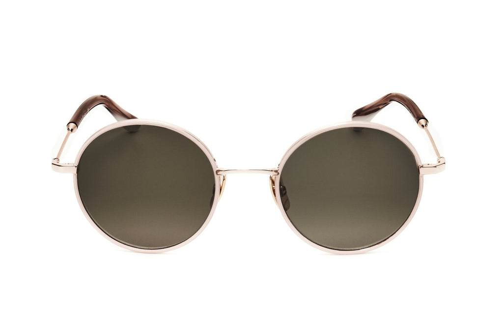 Sandro stainless steel Sunglasses for woman in white