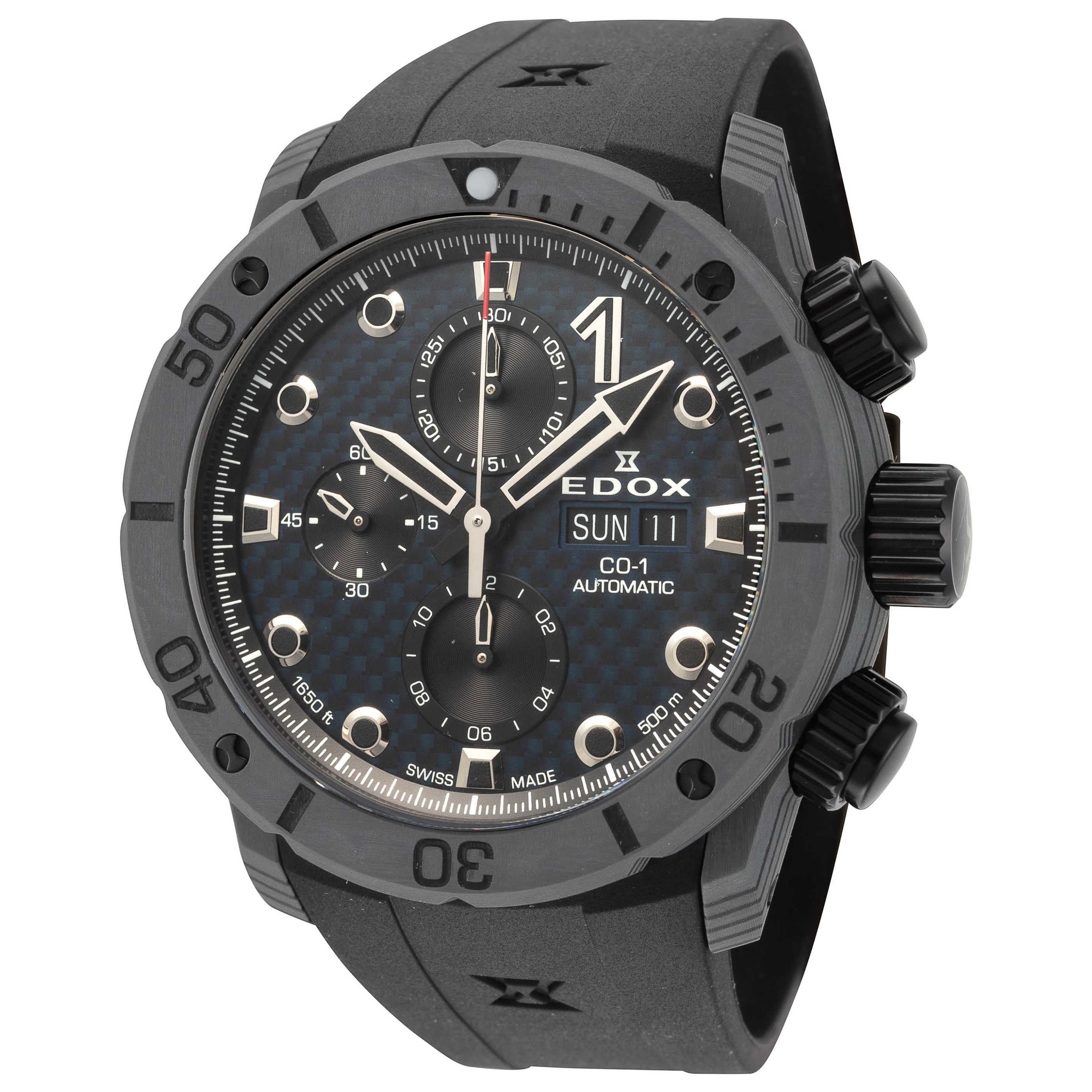 Edox CO-1 Men's Watch 01125-CLNGN-BUNN