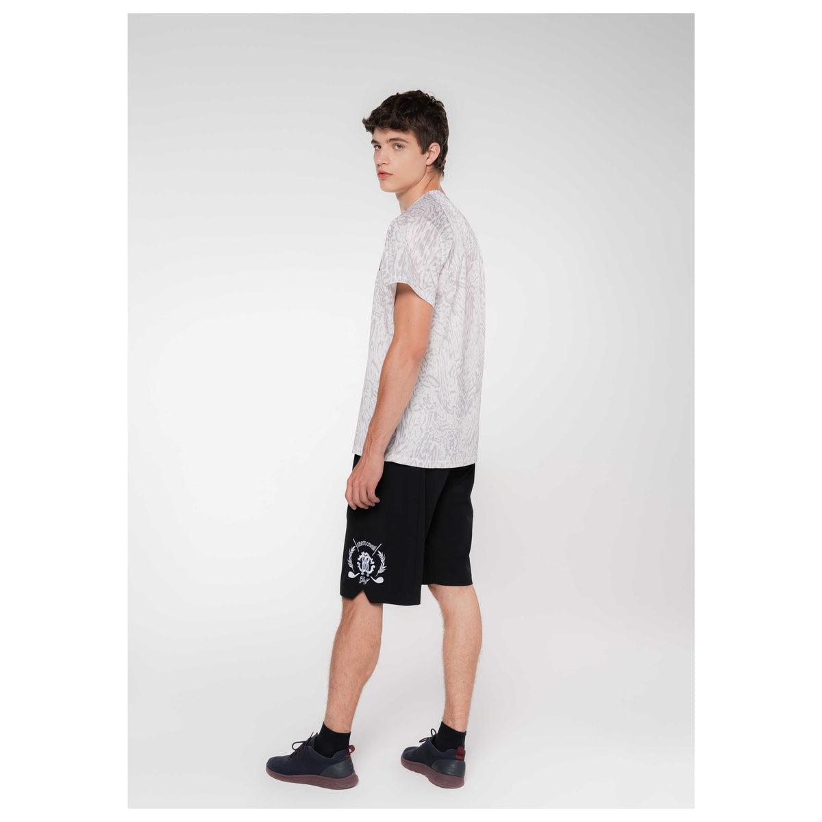 Roberto Cavalli Golf Men's Ergonomic T-Shirt