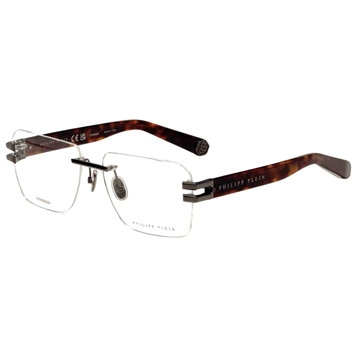 Philipp Plein Men's Eyeglasses VPP086M590568