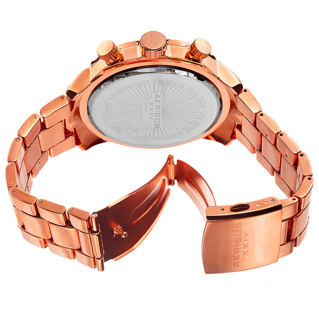 Akribos Xxiv Men's Watch AK814RGBU