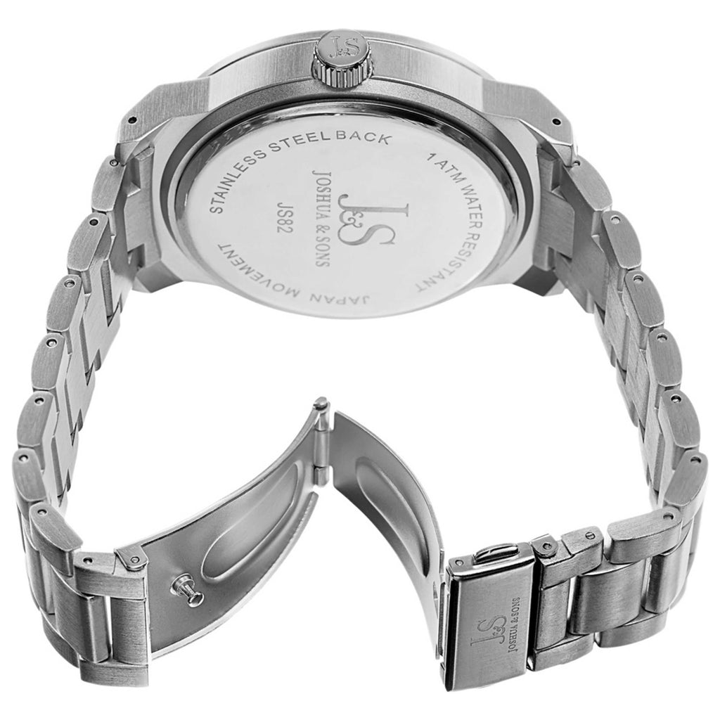 Joshua & Sons Men's Watch JS82SSB