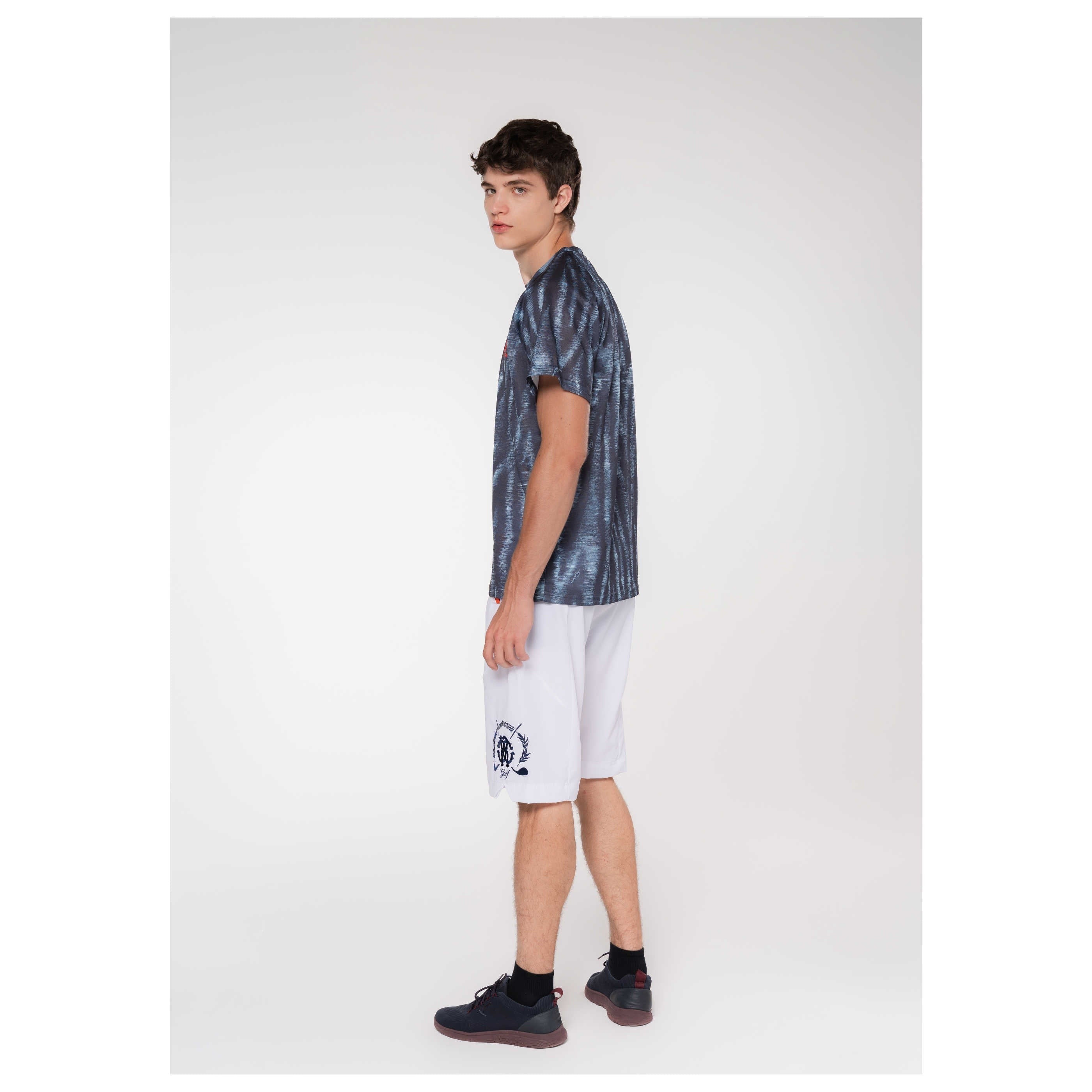 Roberto Cavalli Golf Men's Ergonomic T-Shirt