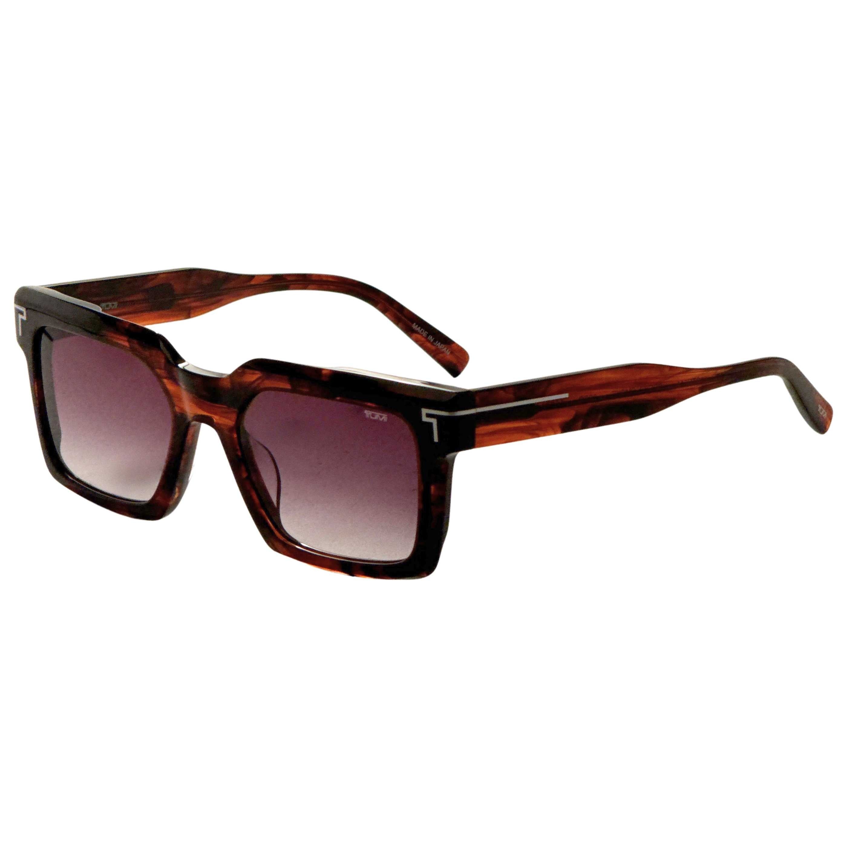 Tumi Men's Sunglasses STU511550BRO