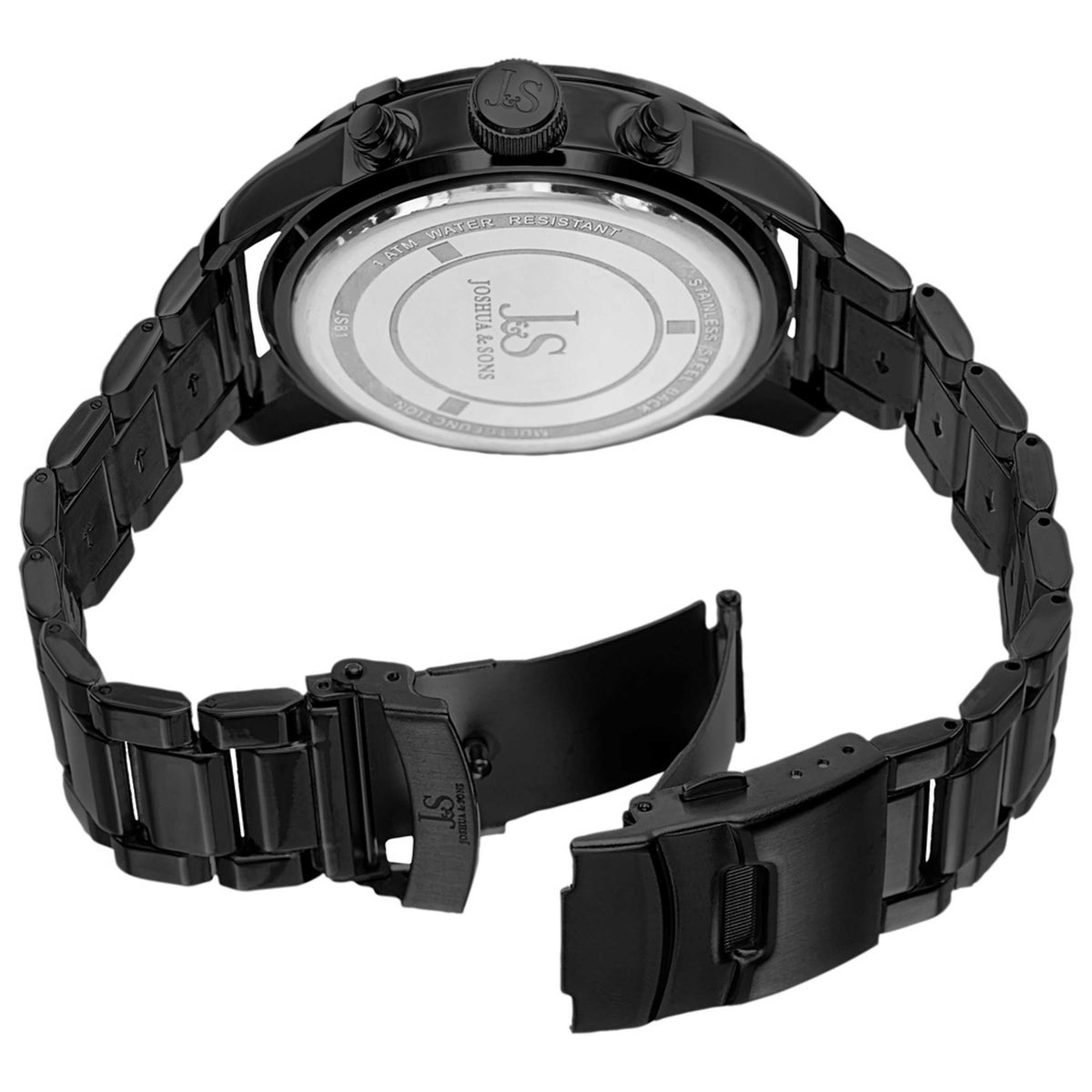 Joshua & Sons Men's Watch JS81BK