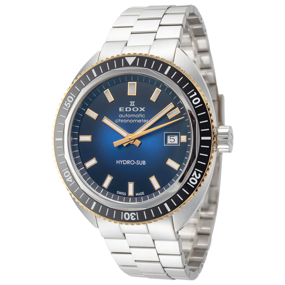 Edox Hydro-sub Men's Watch 80128-357JNM-BUDD