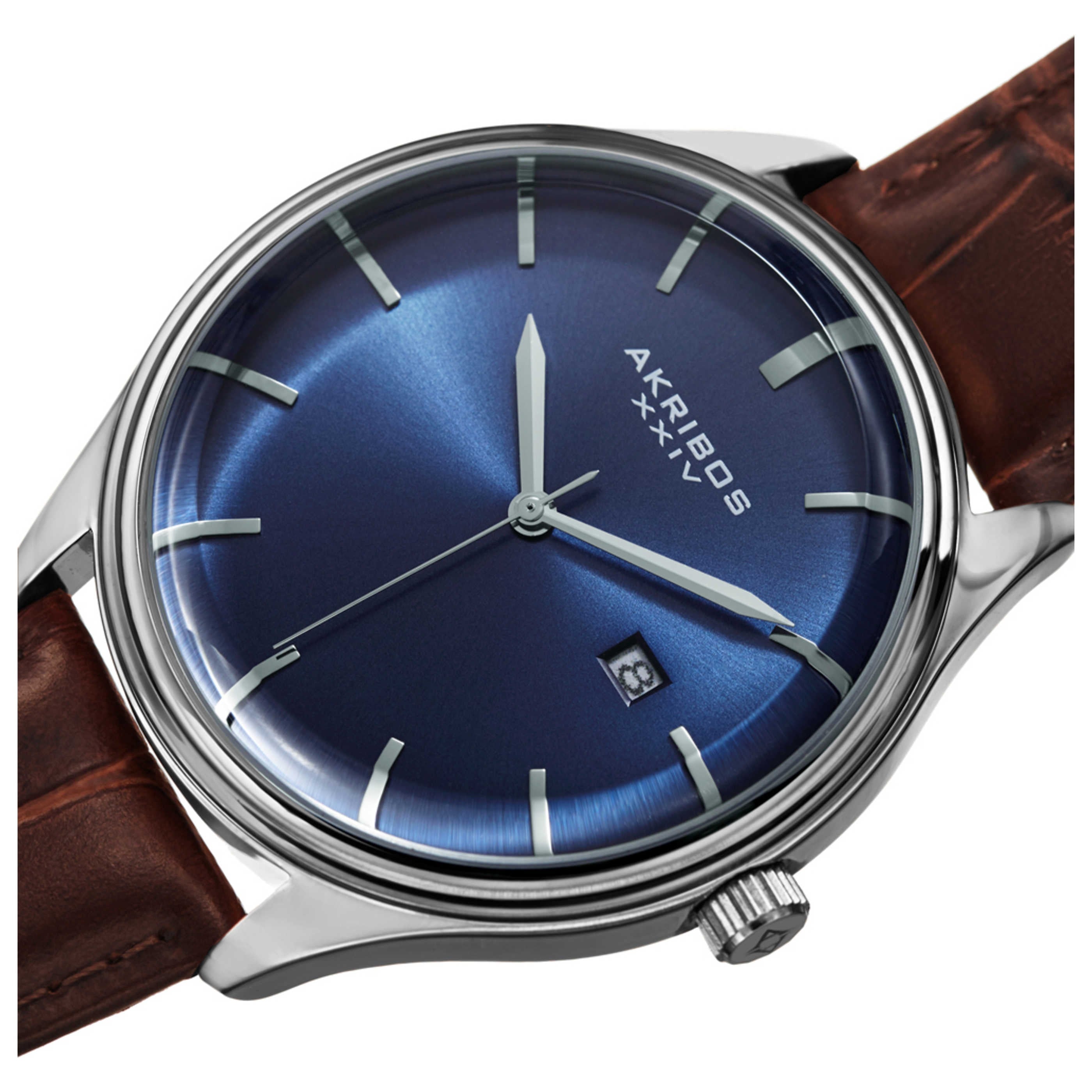 Akribos Xxiv Men's Watch AK914SSBU