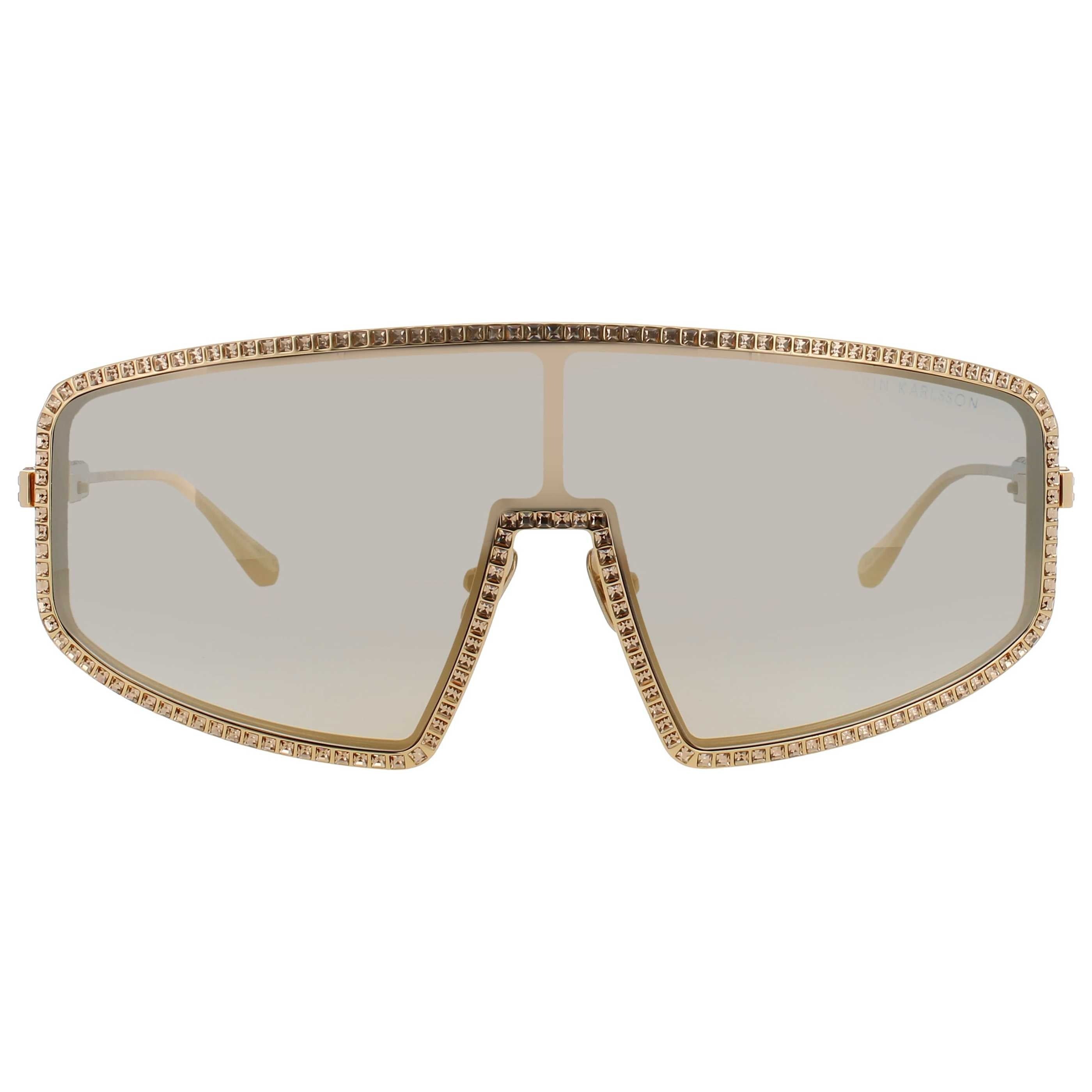Anna-Karin Karlsson Women's Sunglasses AKK-SHADY-LUV-2-0-GOLD-BLUSH-MIRROR