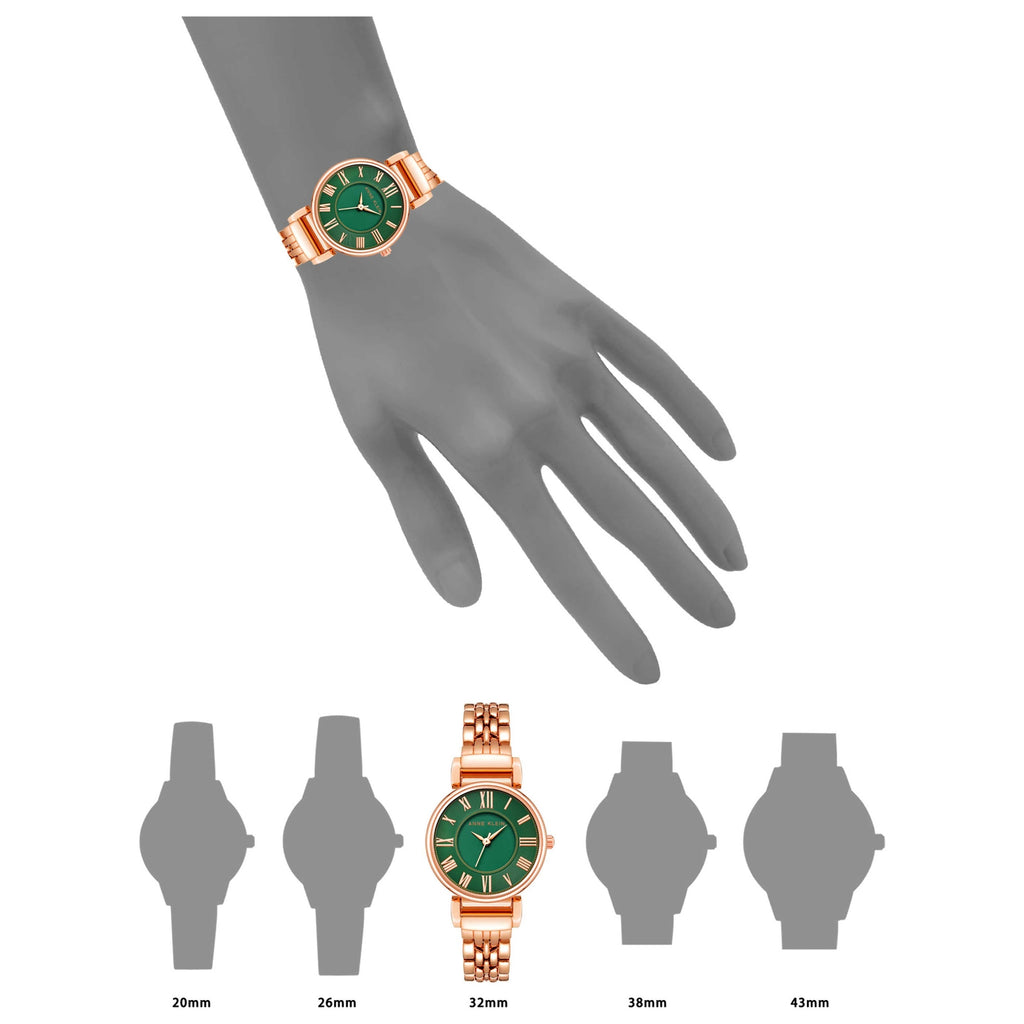 Anne Klein Classic Women's Watch AK-2158GNRG