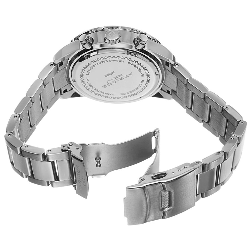 Akribos Xxiv Men's Watch AK669SSB