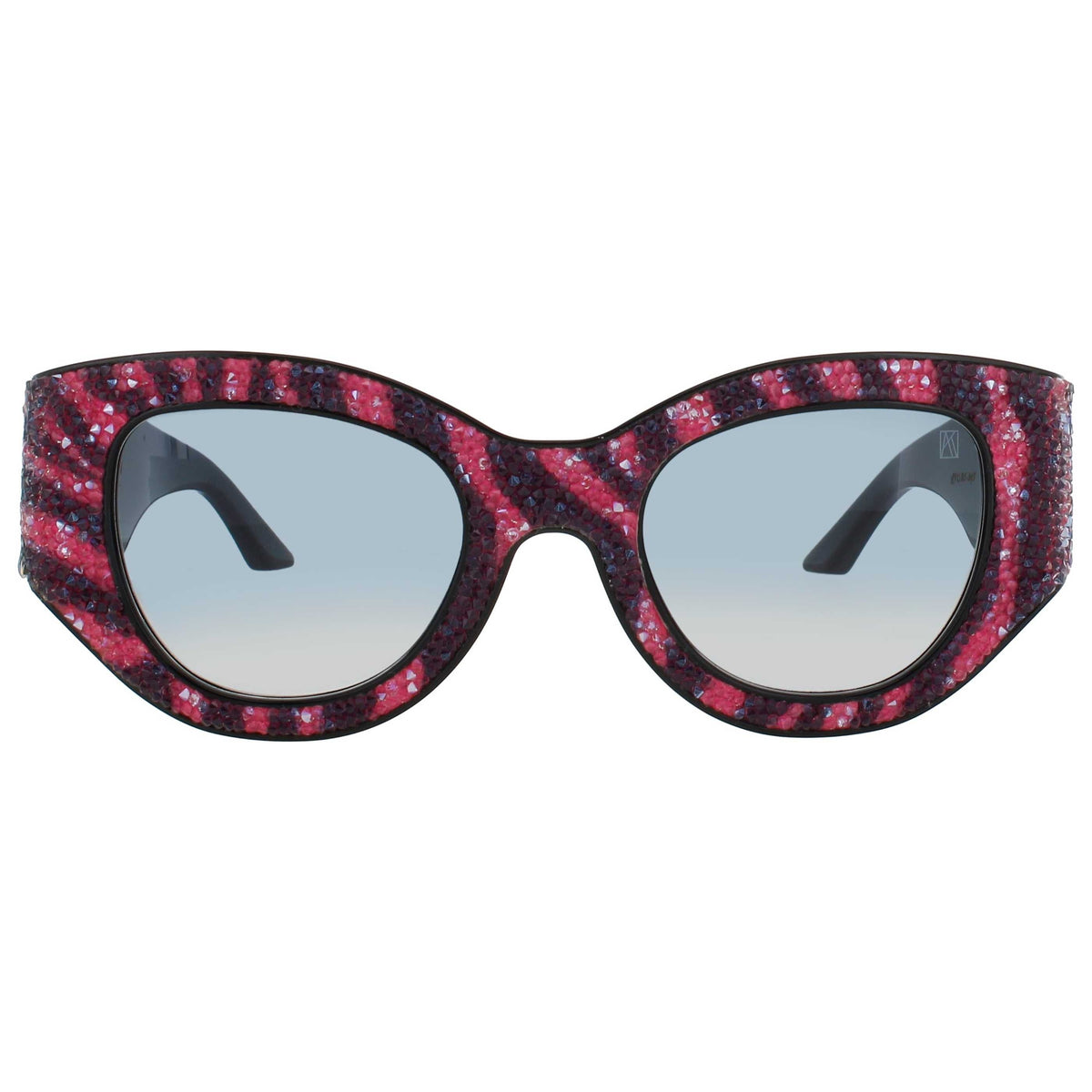 Anna-Karin Karlsson Women's Sunglasses AKK-LUCKY-GOES-TO-VEGAS-CERISE-ZEBRA