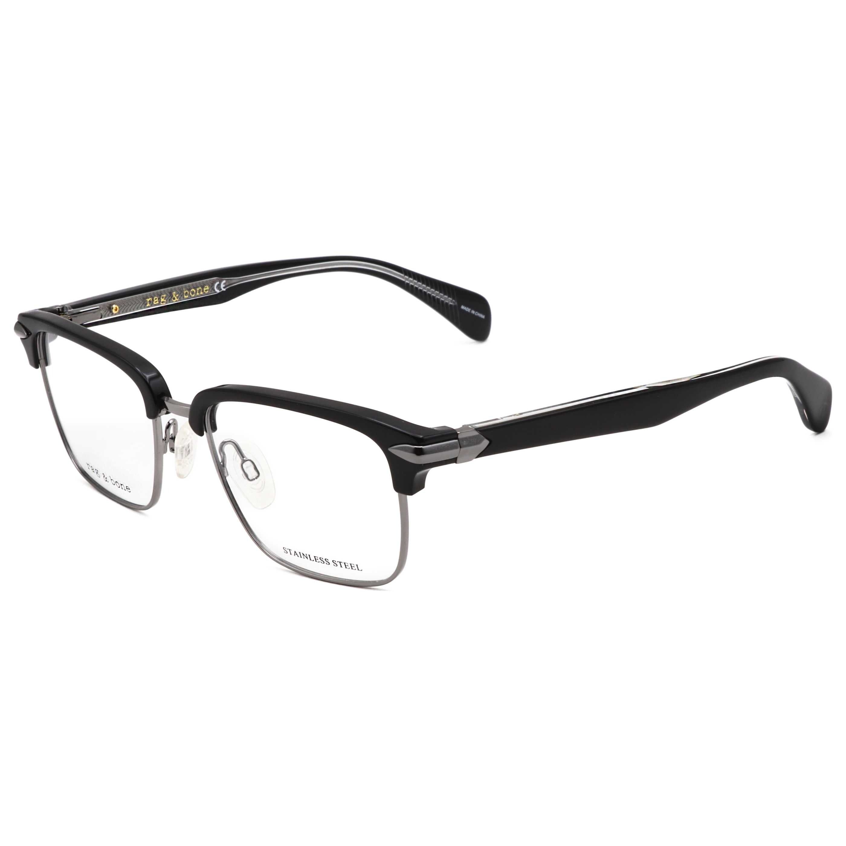 Rag & Bone Men's Eyeglasses RNB7038-G-807-51