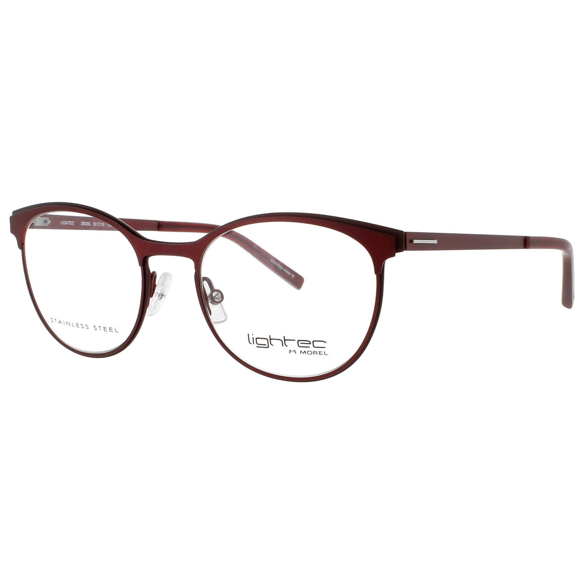 Lightec Men's Eyeglasses LIGHTEC-MOREL-30020L-RR15-50