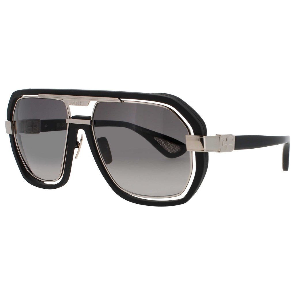 Bugatti Men's Sunglasses BUGATTI-08-MBK-WG