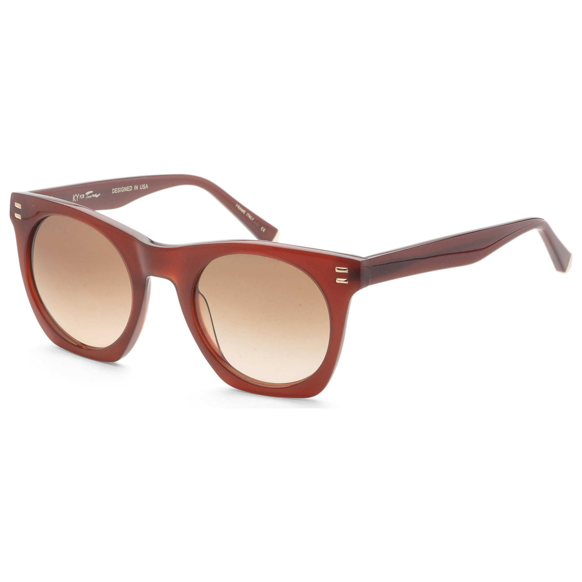 Kate Young Women's Sunglasses K550-BRN-50