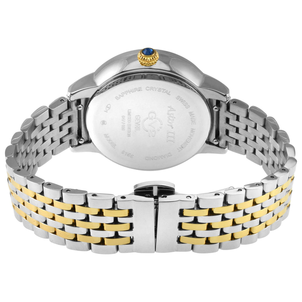 GV2 by Gevril Astor III Women's Watch 9155B