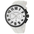 Tendence Gulliver Round Black & White Men's Watch 02046017