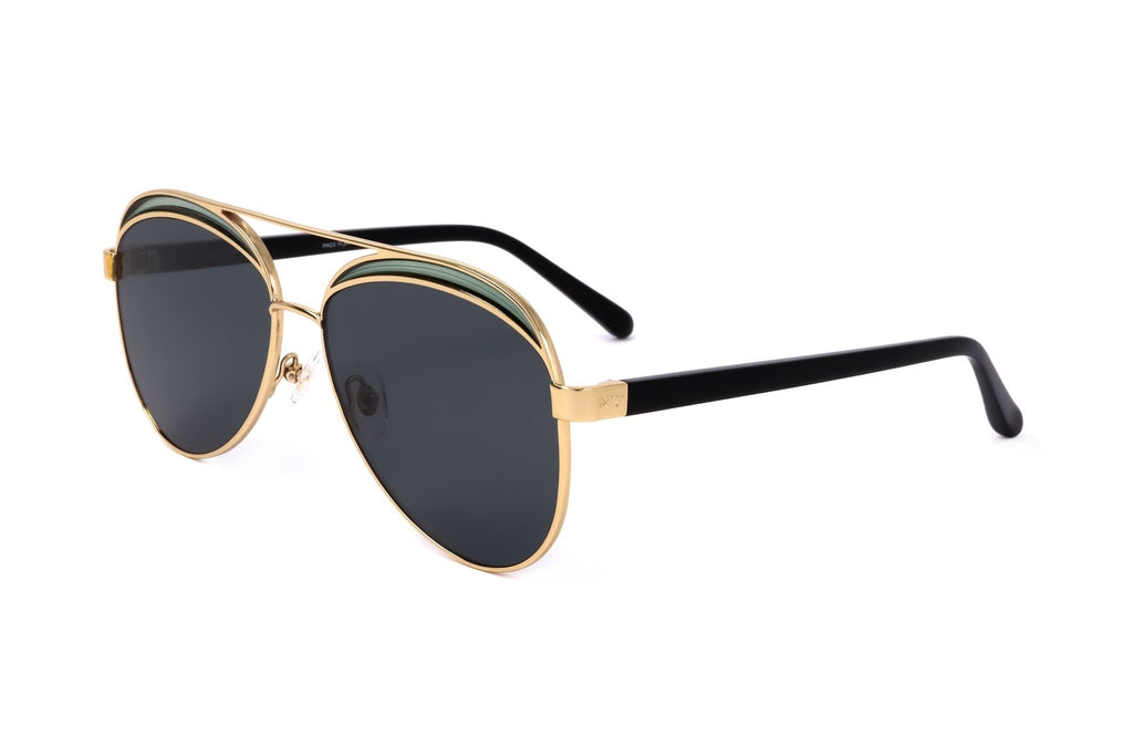 No 21 by Linda Farrow Women's Stainless steel Sunglasses