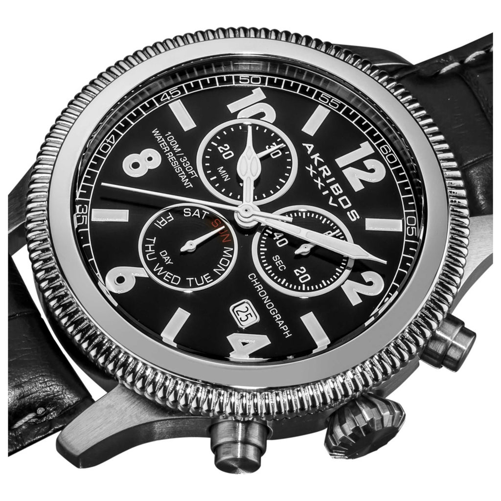Akribos Xxiv Men's Watch AK575BK