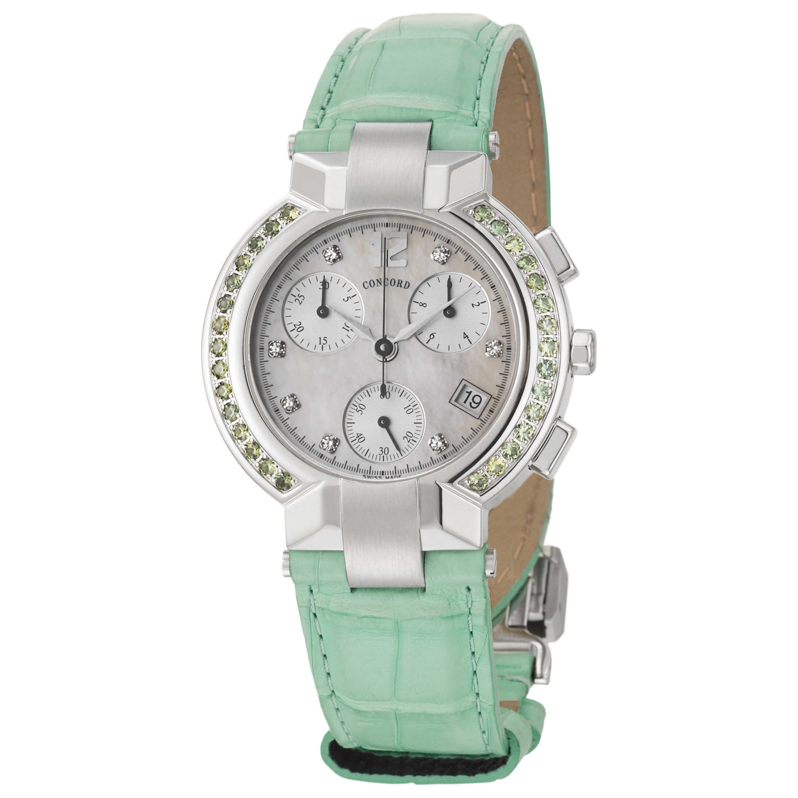 Concord La Scala Chronograph Women's Quartz Watch 0310409