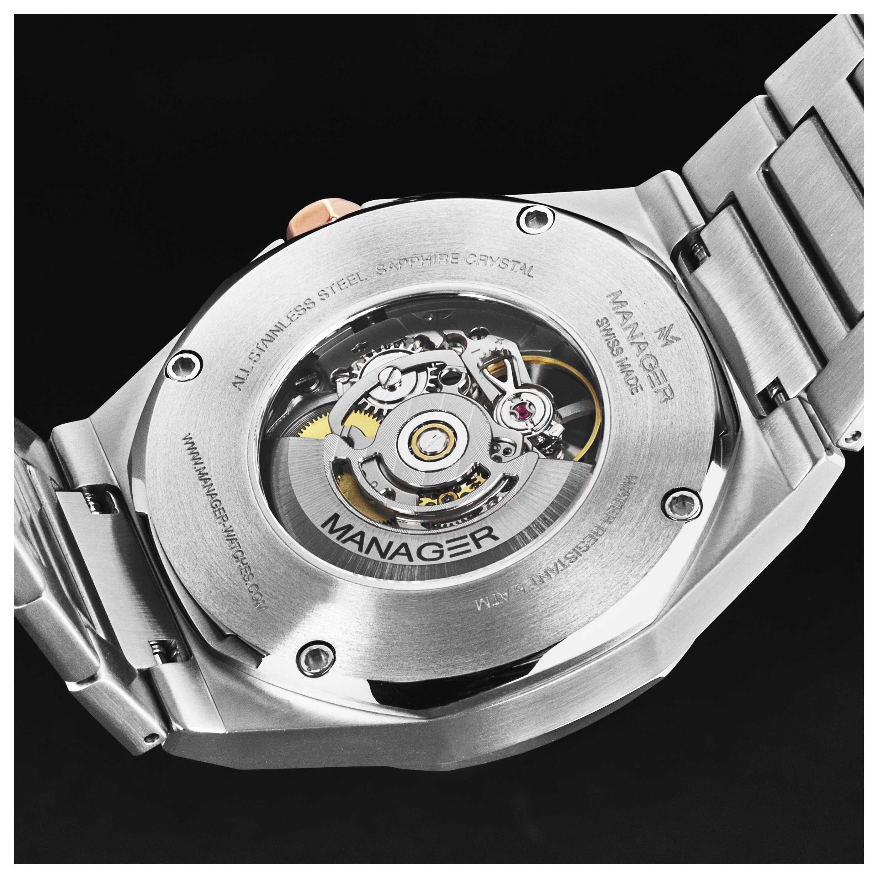 Manager Men's Watch MAN-RO-05-BM