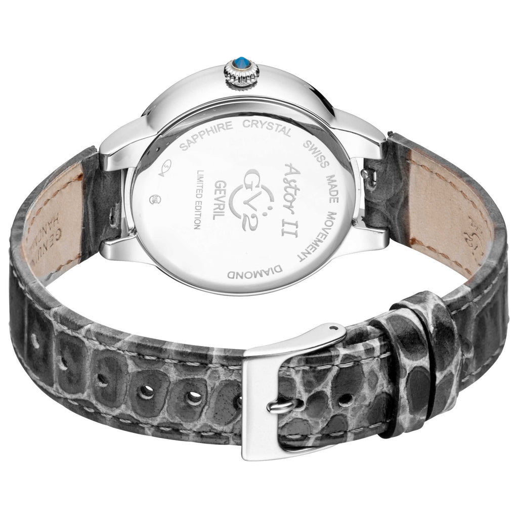 GV2 by Gevril Astor II Women's Watch 9143-L7