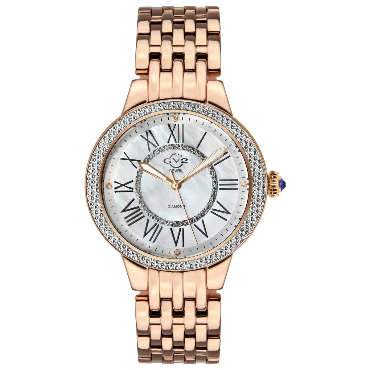 GV2 by Gevril Astor II Women's Watch 9141