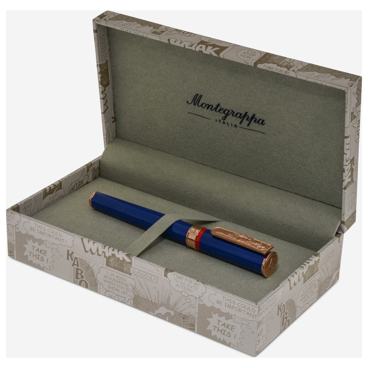 Montegrappa DC Comics Heroes and Villains Superman Pen ISDCS2YB
