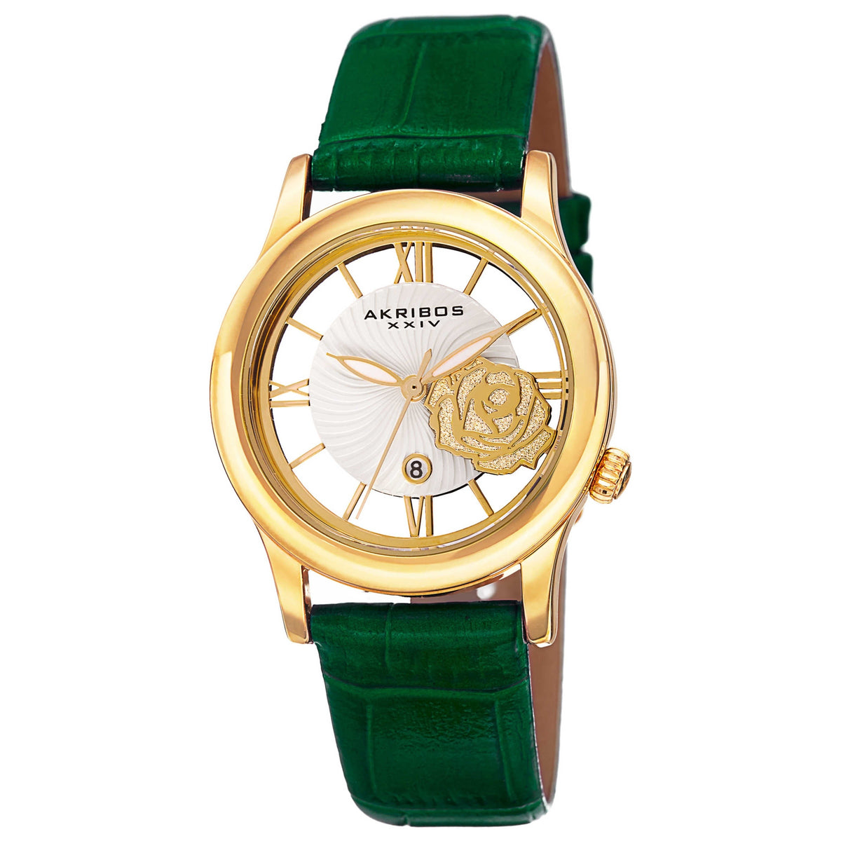 Akribos Xxiv Women's Watch AK837GN