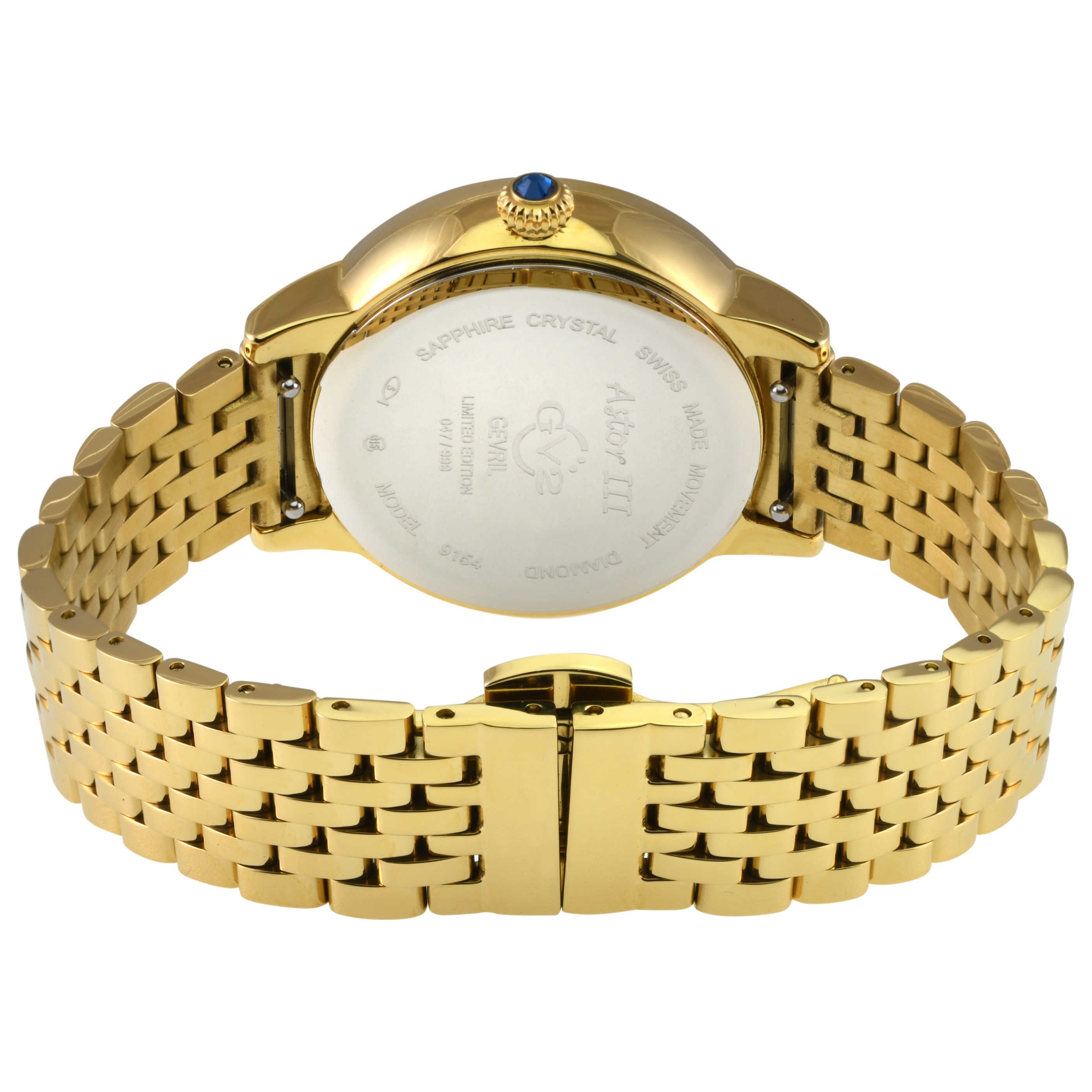 GV2 by Gevril Astor III Women's Watch 9154B