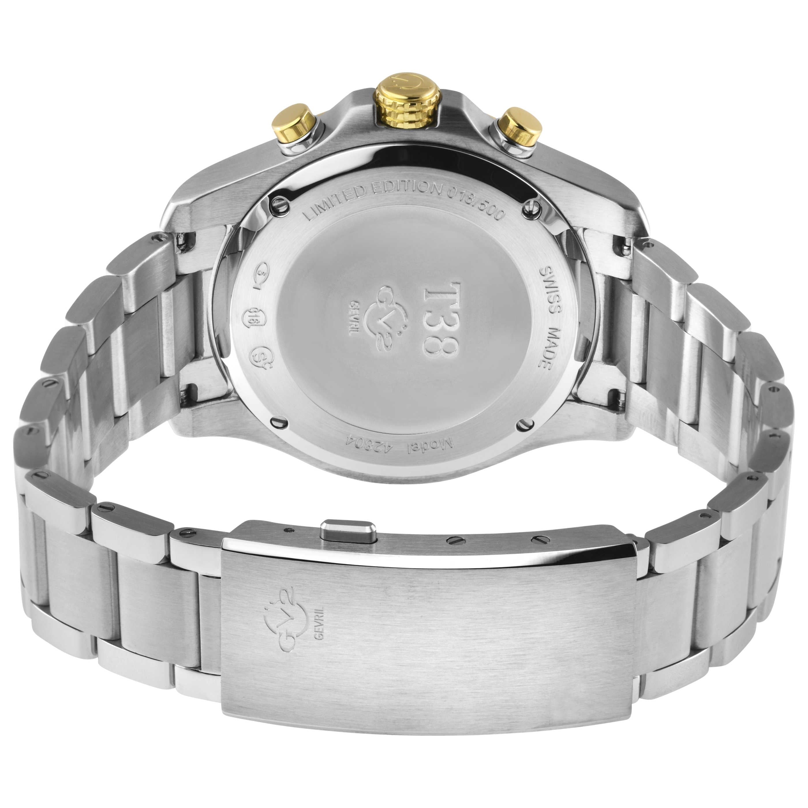 GV2 by Gevril Men's Watch 42808B