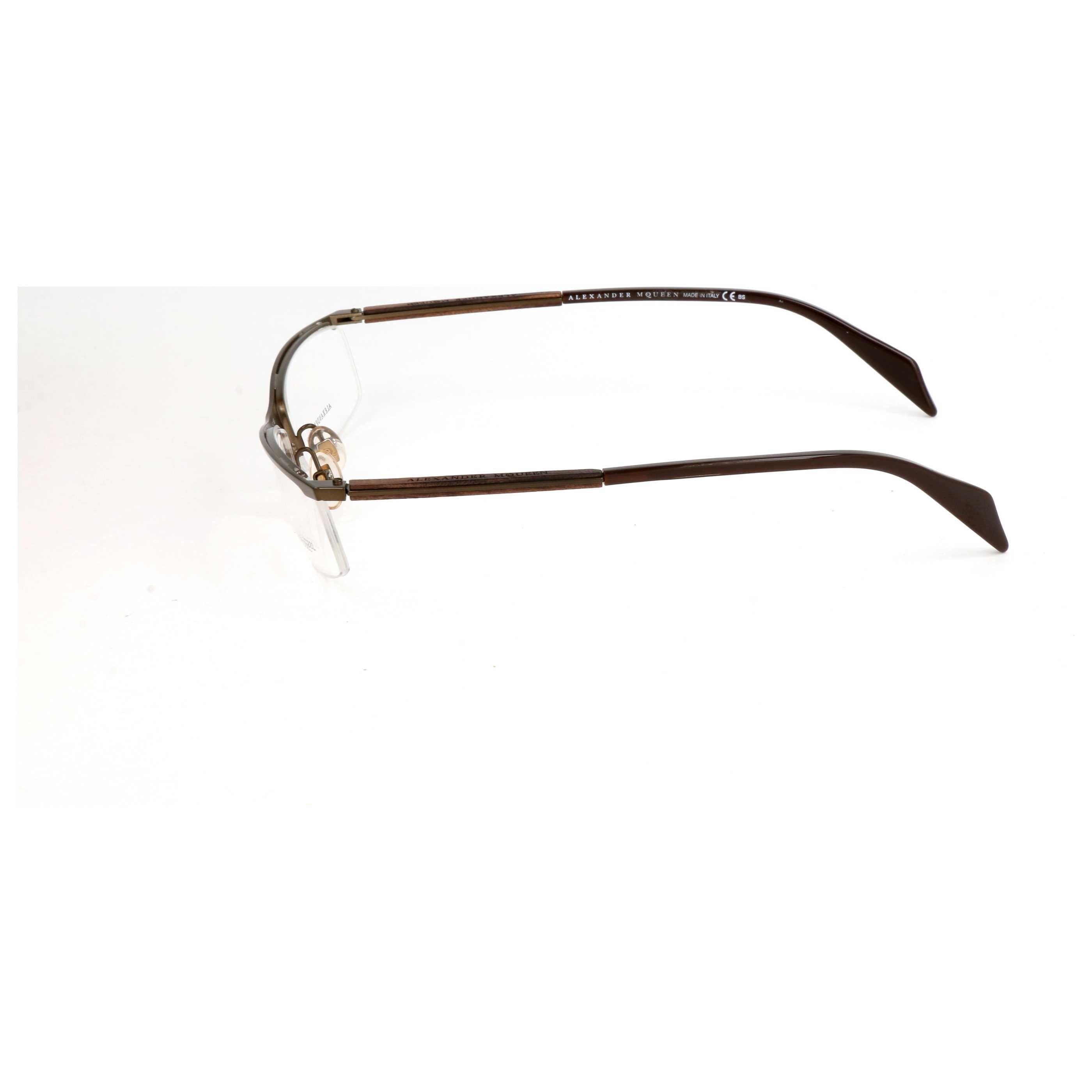 Alexander McQueen Unisex Eyeglasses AMQ-4152-2NM-53