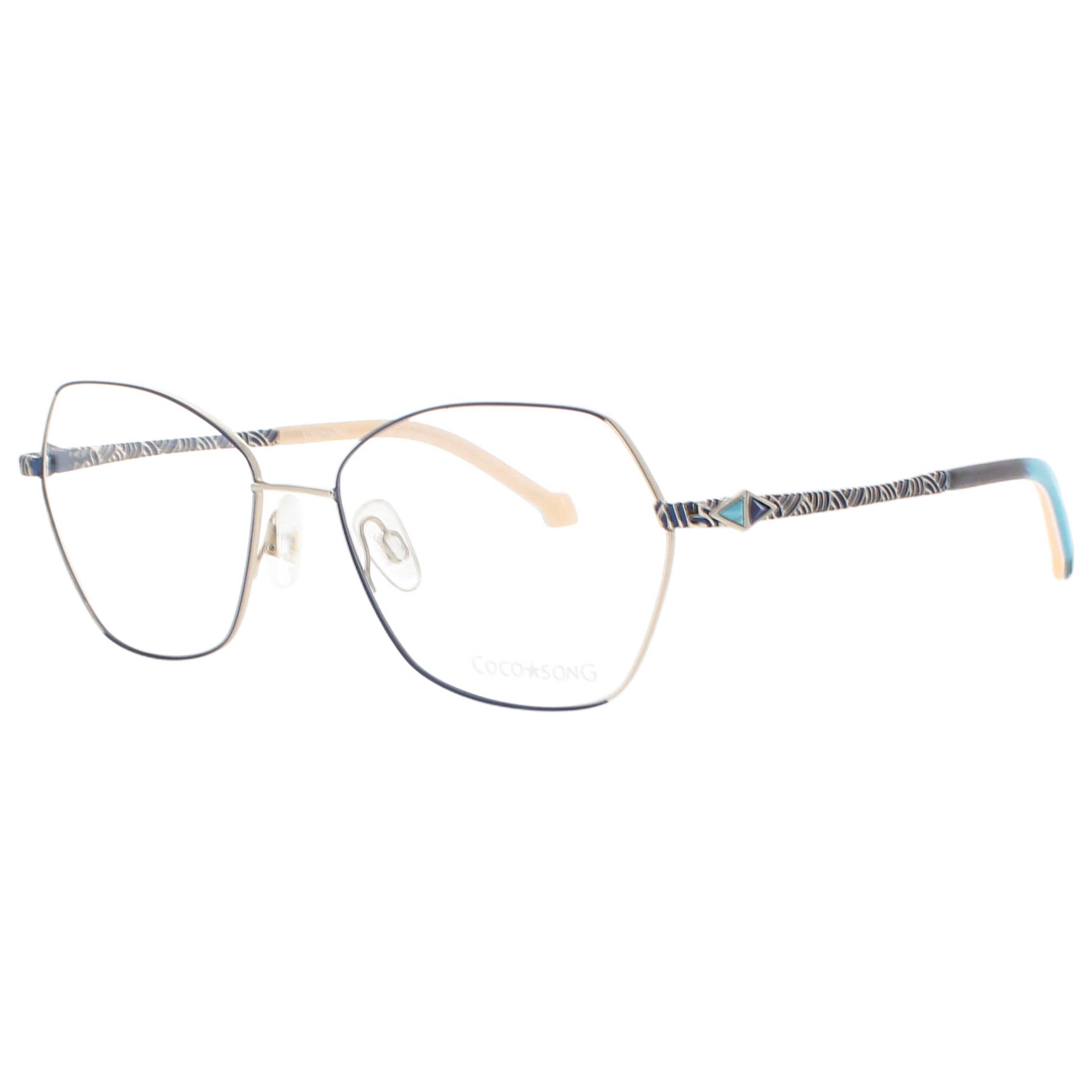 Coco Song Women's Eyeglasses CS-BROKEN-WINGS-CV187-02-09
