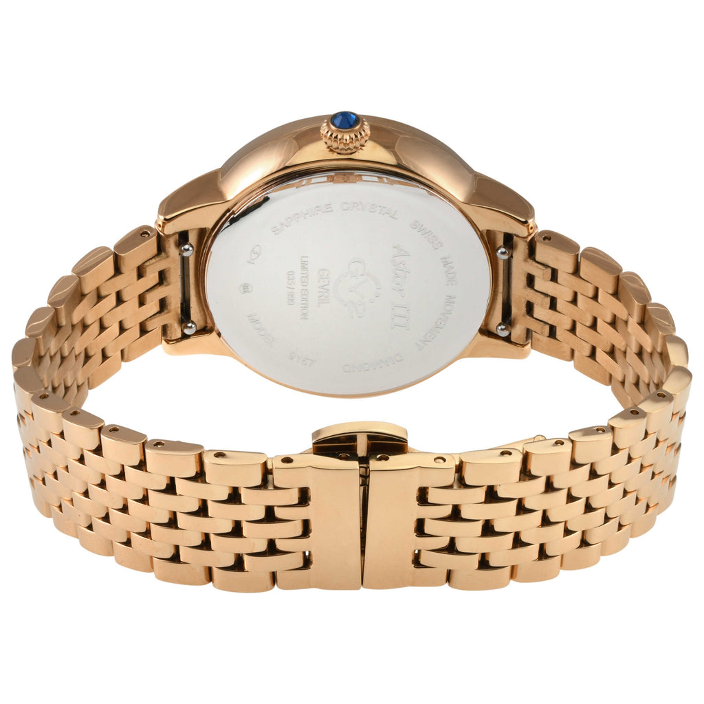 GV2 by Gevril Astor III Women's Watch 9151B