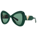 Valentino Unisex Sunglasses VALENTINO-V-GOLD-III-VLS-138C-53