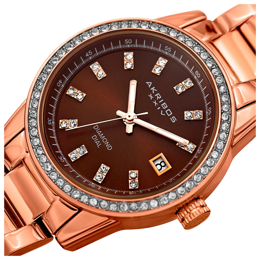 Akribos Xxiv Women's Watch AK928RGBR