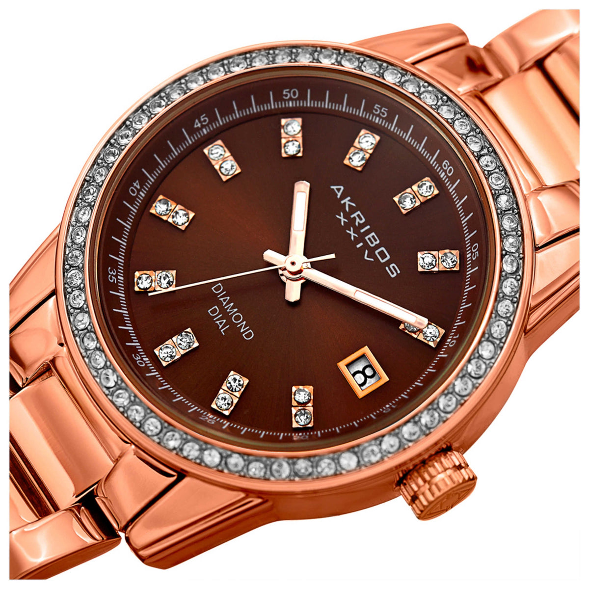 Akribos Xxiv Women's Watch AK928RGBR