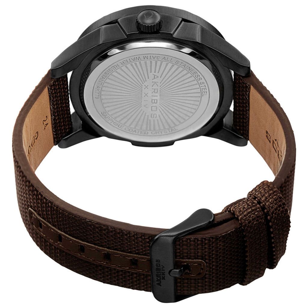 Akribos Xxiv Men's Watch AK779BKBR
