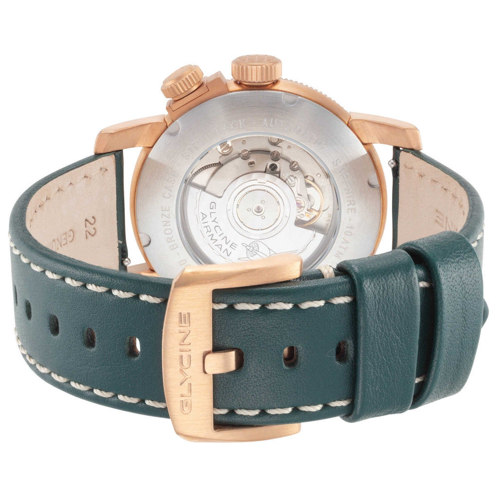 Glycine Airman Contemporary Bronze GMT Men's Watch GL0550