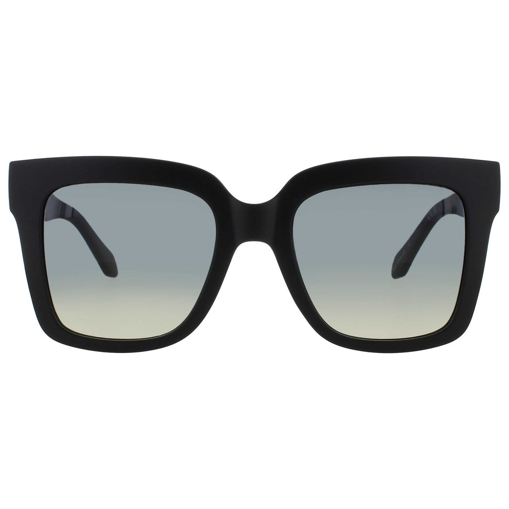 Quay Women's Sunglasses QUAY-QU-000602-MTBLK-SMKGRN