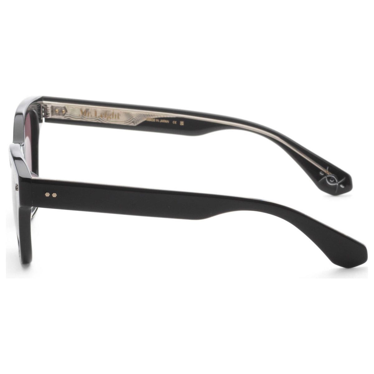 Garrett Leight Women's Sunglasses ML2047-48-BK-PWLAVA